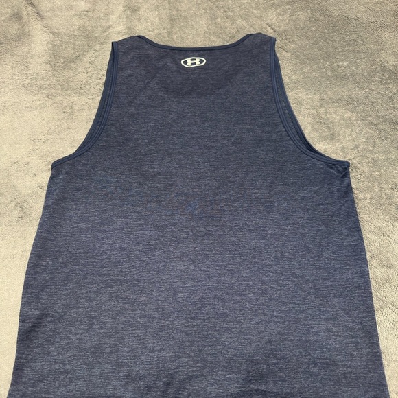 Under Armour Men's Blue Tank Top - Picture 3 of 4